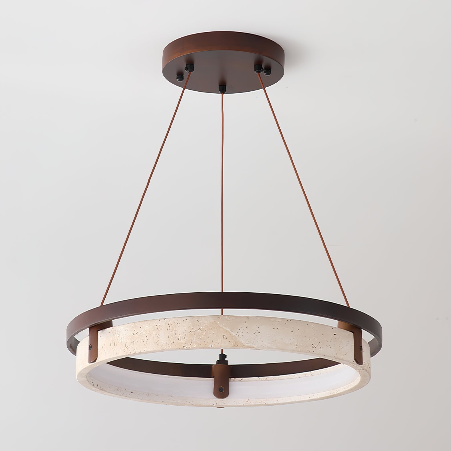 WOW Orbit Travertine Pendant Light