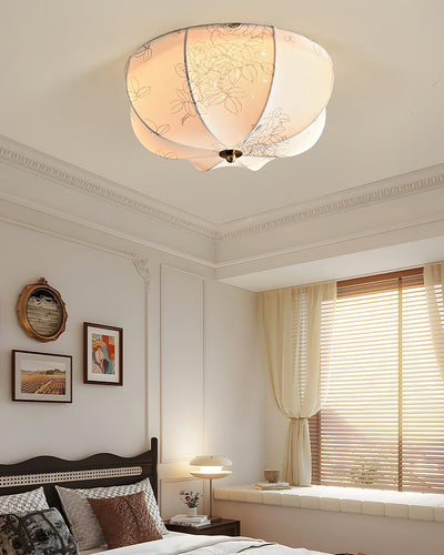 WOW Orchid Fabric Ceiling Lamp