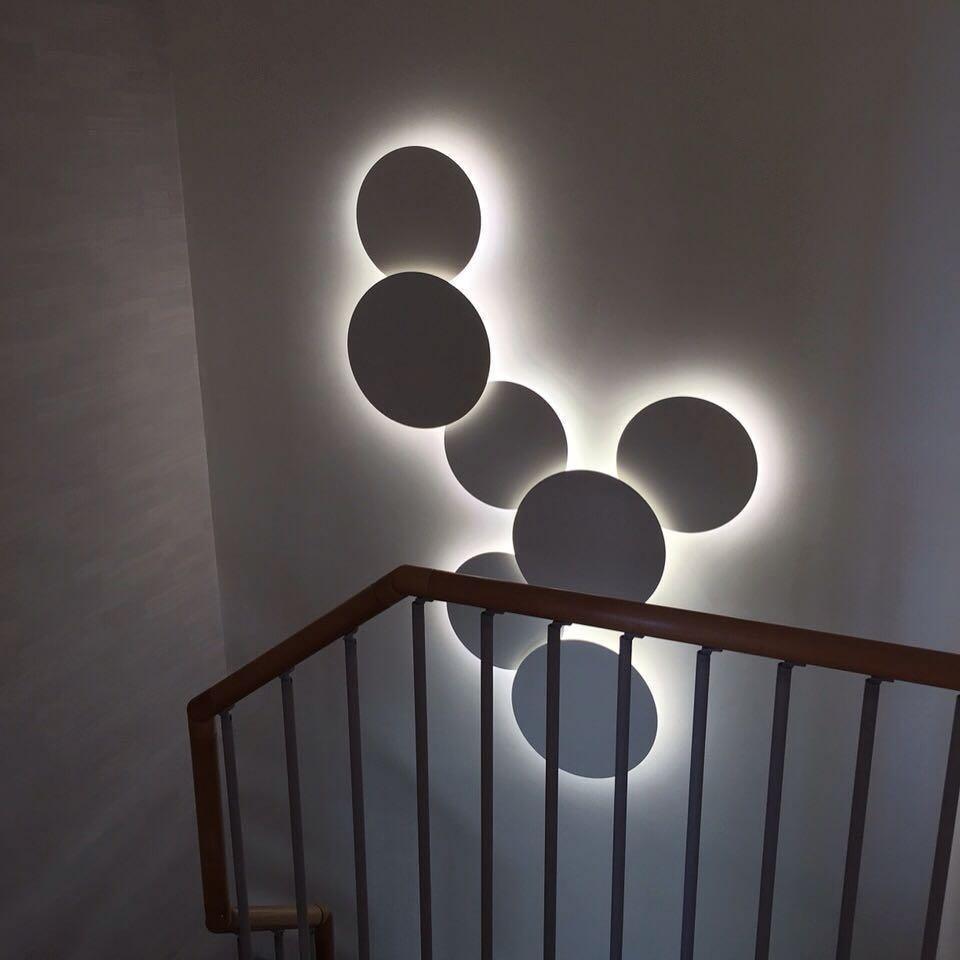 WOW Geometric Disc Wall Lamp