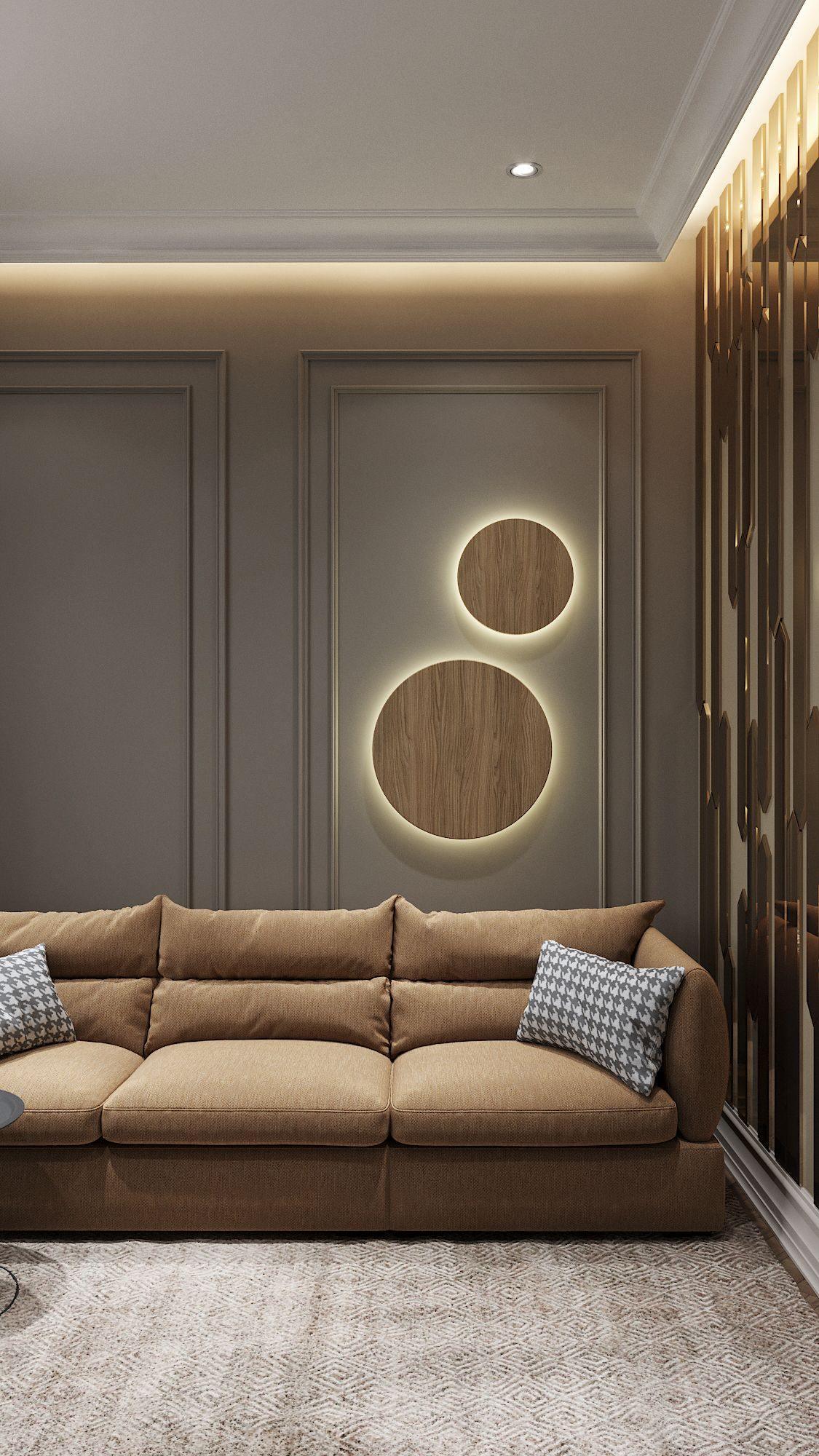 WOW Geometric Disc Wall Lamp