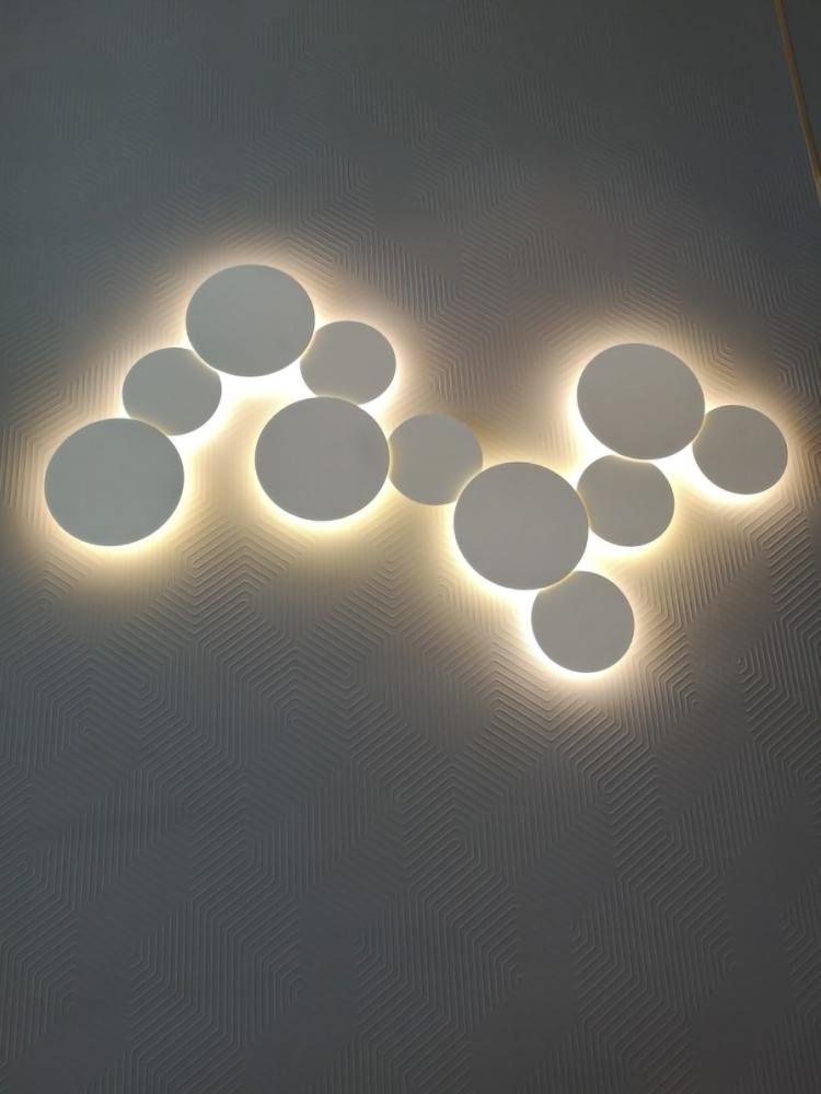 WOW Geometric Disc Wall Lamp