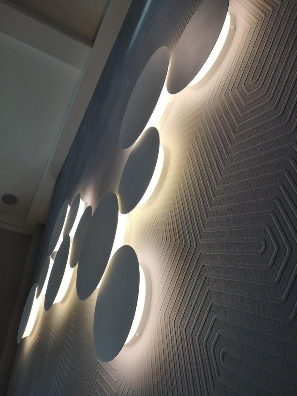 WOW Geometric Disc Wall Lamp