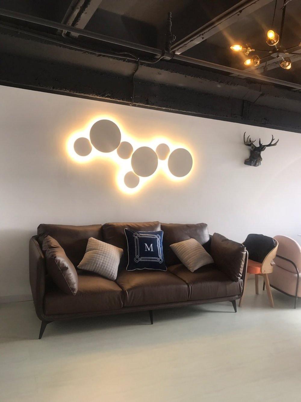 WOW Geometric Disc Wall Lamp