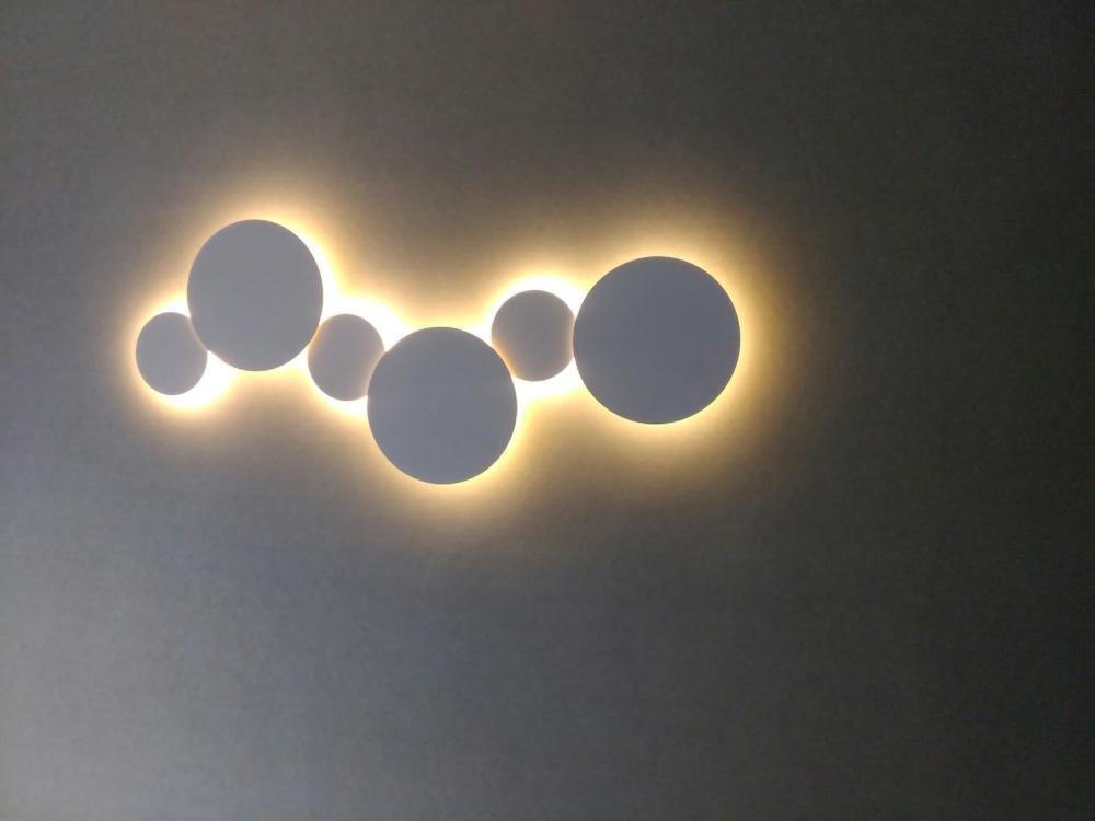 WOW Geometric Disc Wall Lamp
