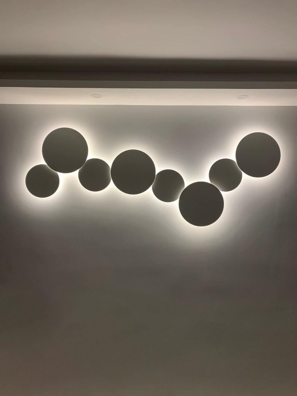WOW Geometric Disc Wall Lamp