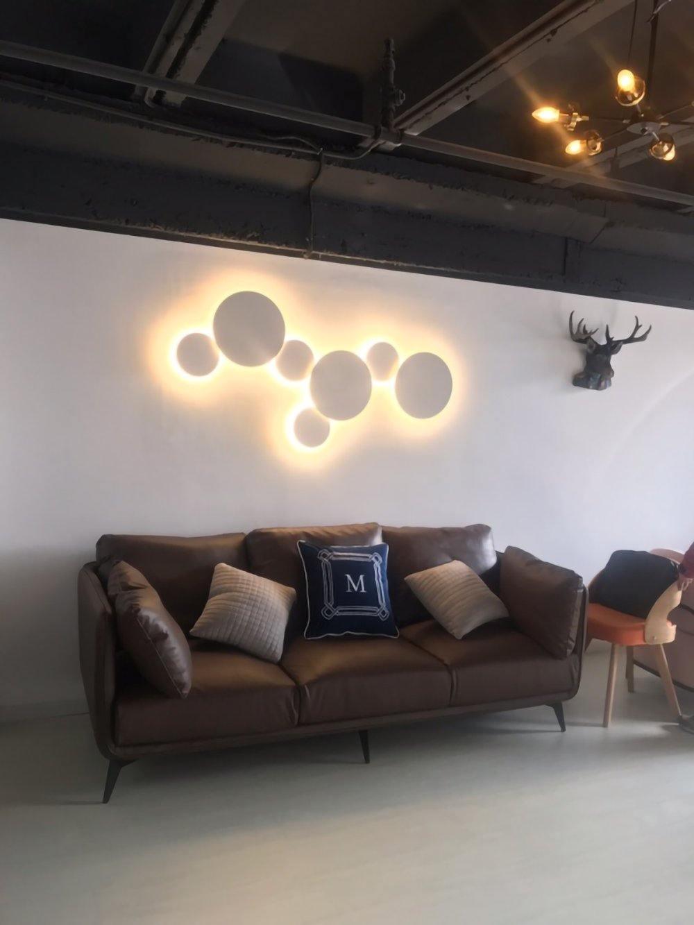 WOW Geometric Disc Wall Lamp