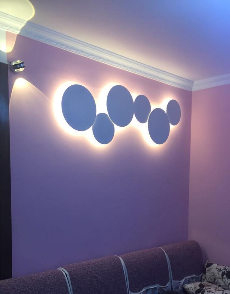WOW Geometric Disc Wall Lamp