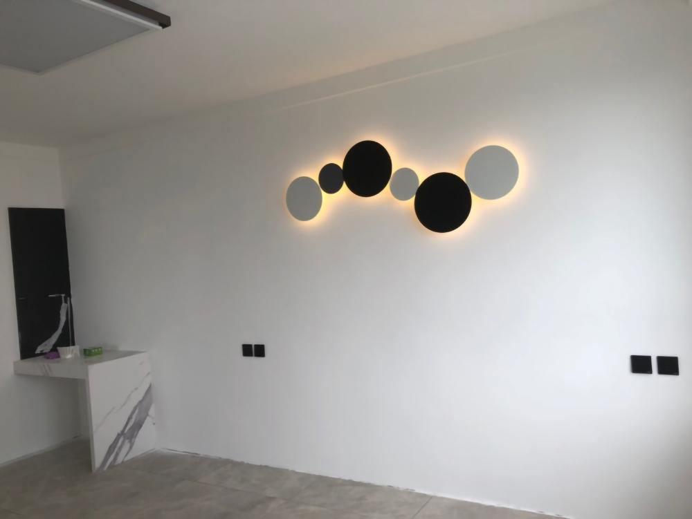 WOW Geometric Disc Wall Lamp