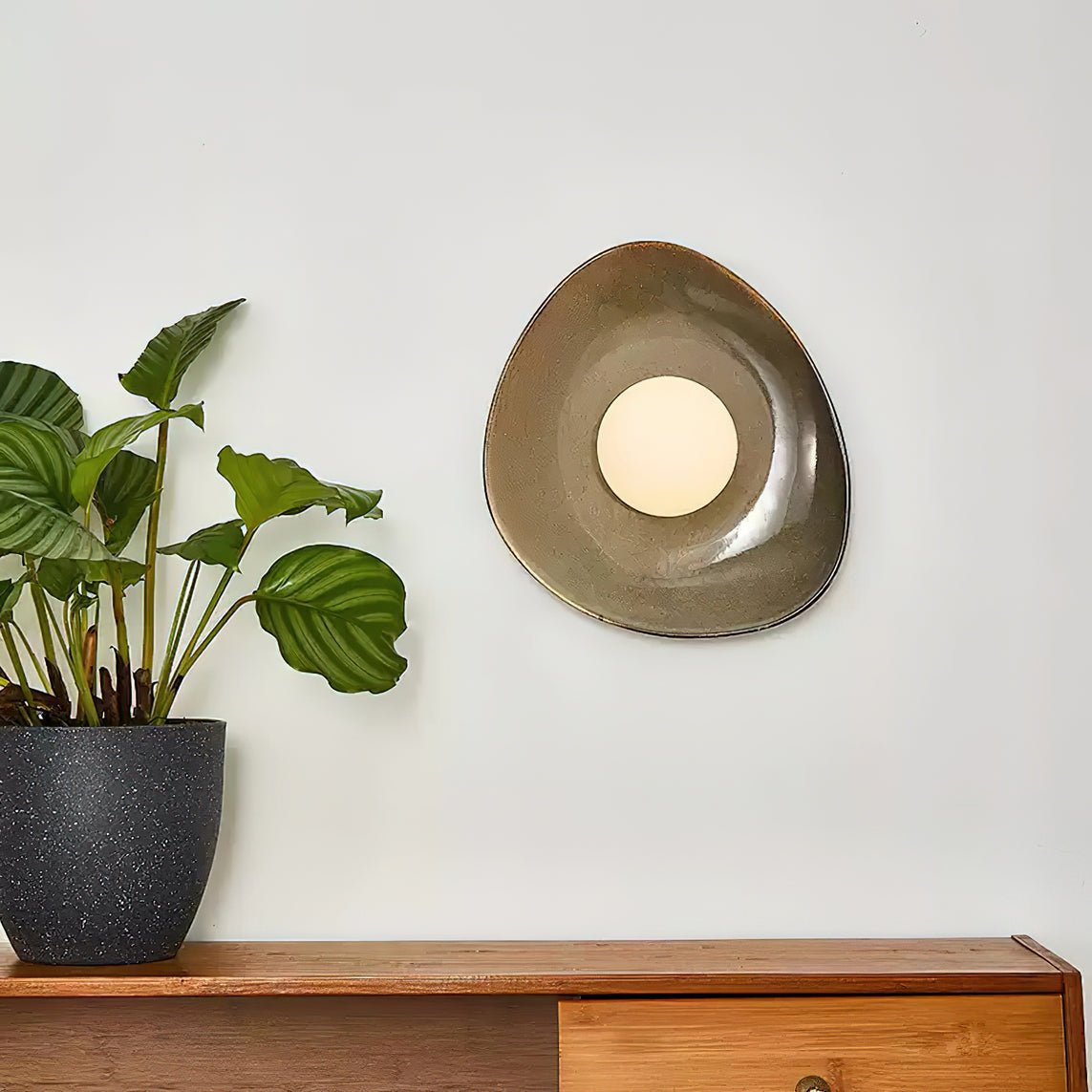 WOW Pebble Disc Wall Light