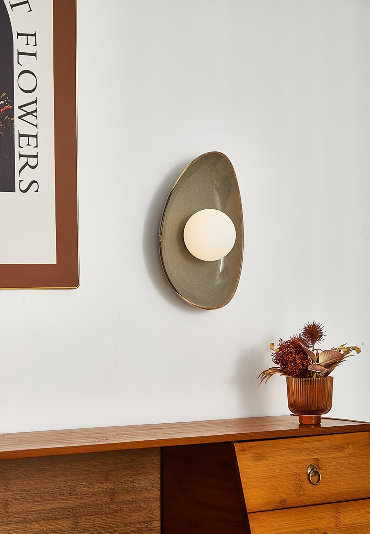 WOW Pebble Disc Wall Light