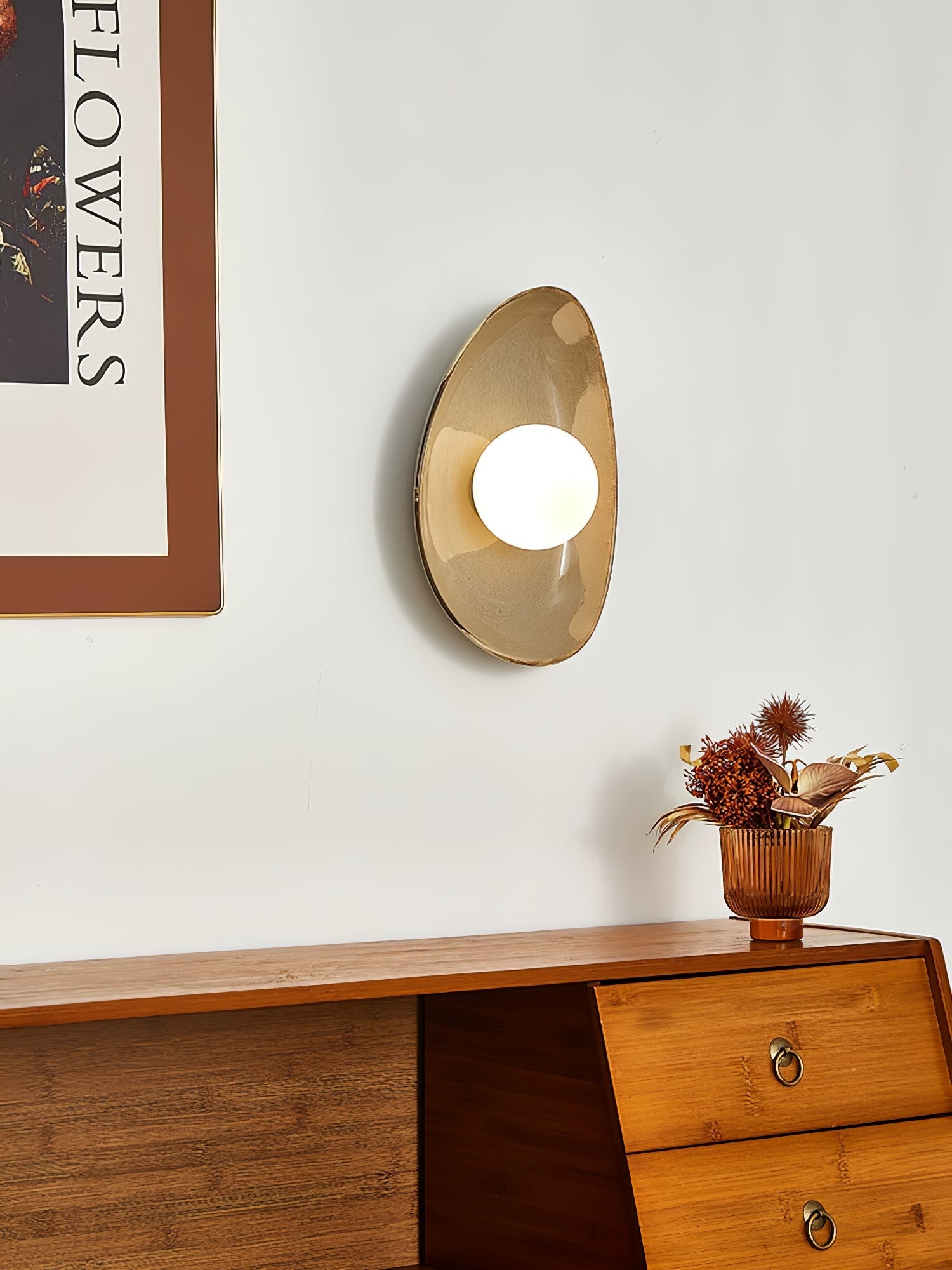 WOW Pebble Disc Wall Light