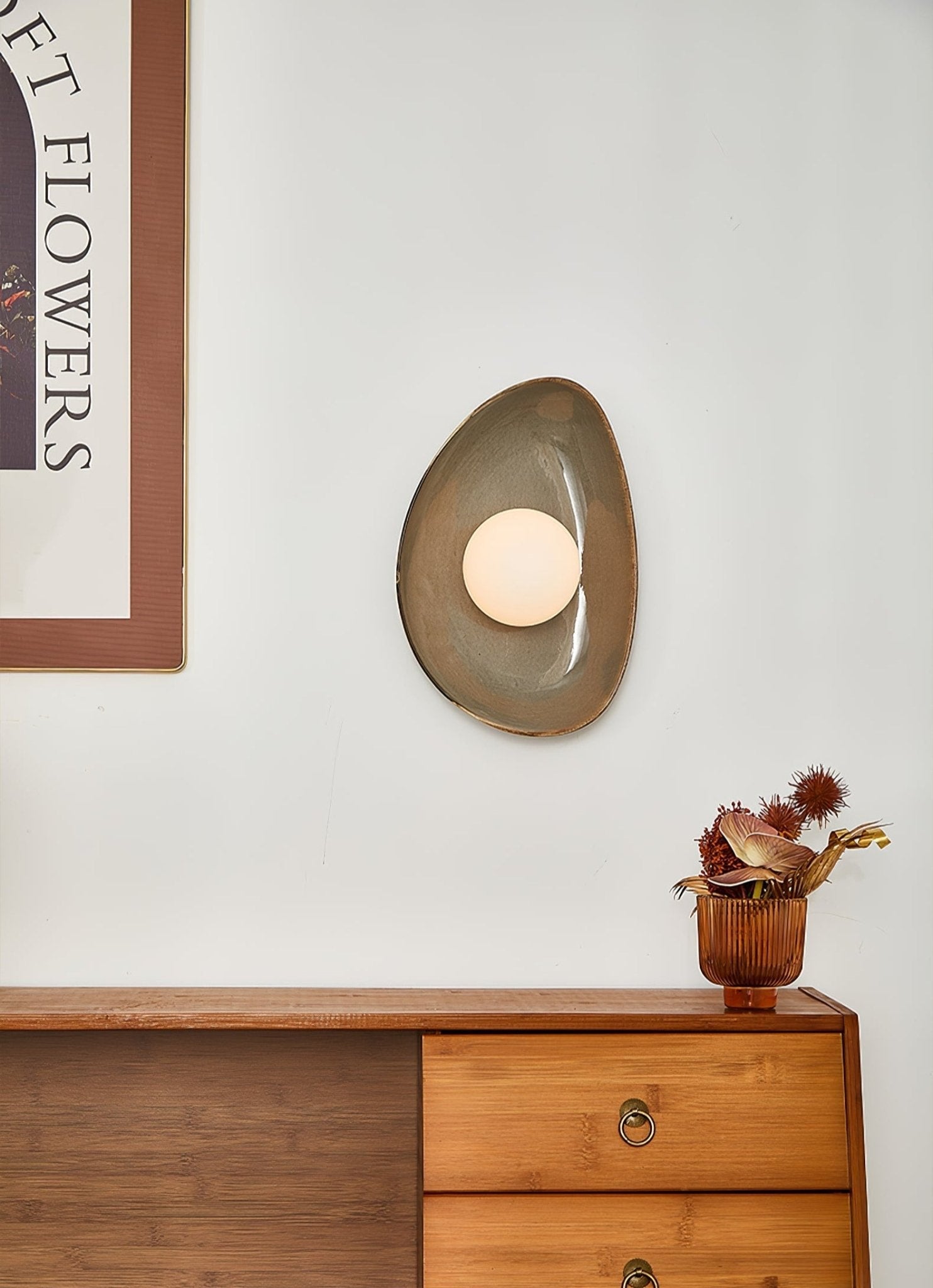 WOW Pebble Disc Wall Light