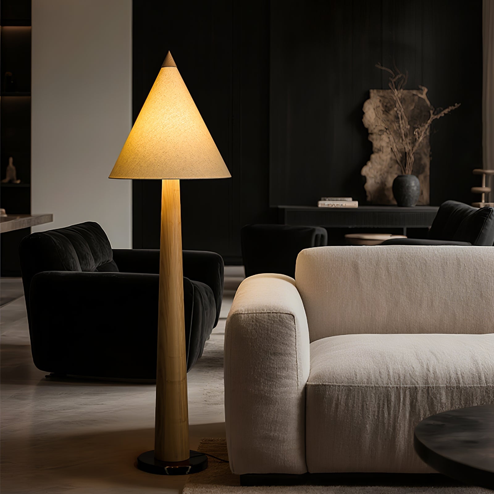 WOW Pinecone Wooden Floor Lamp