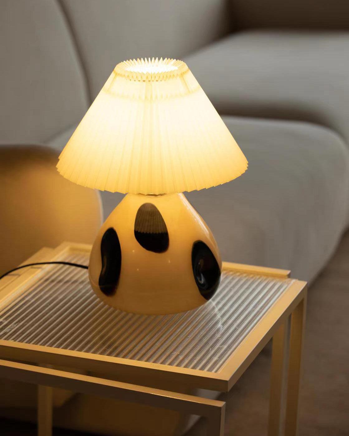 Pleated Cavolo Table Lamp