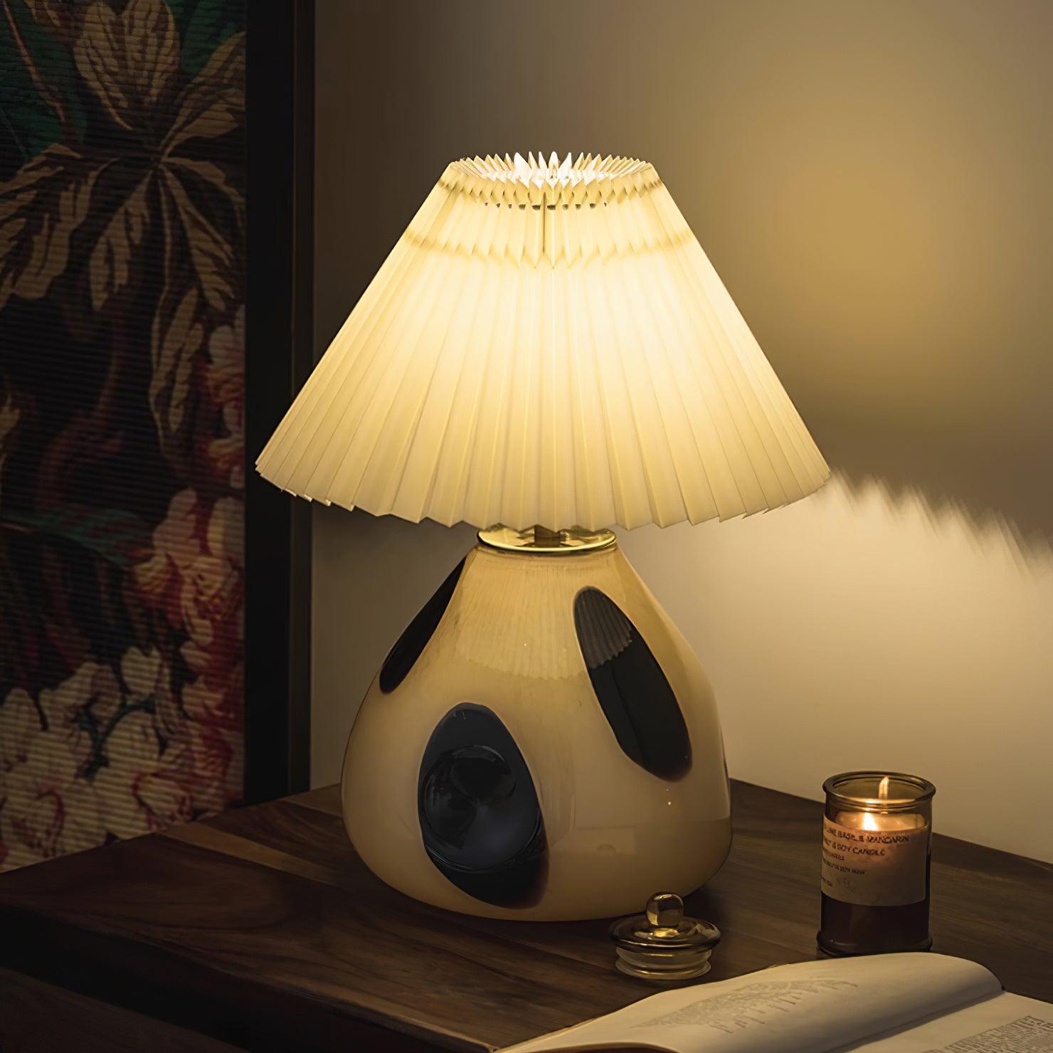 Pleated Cavolo Table Lamp