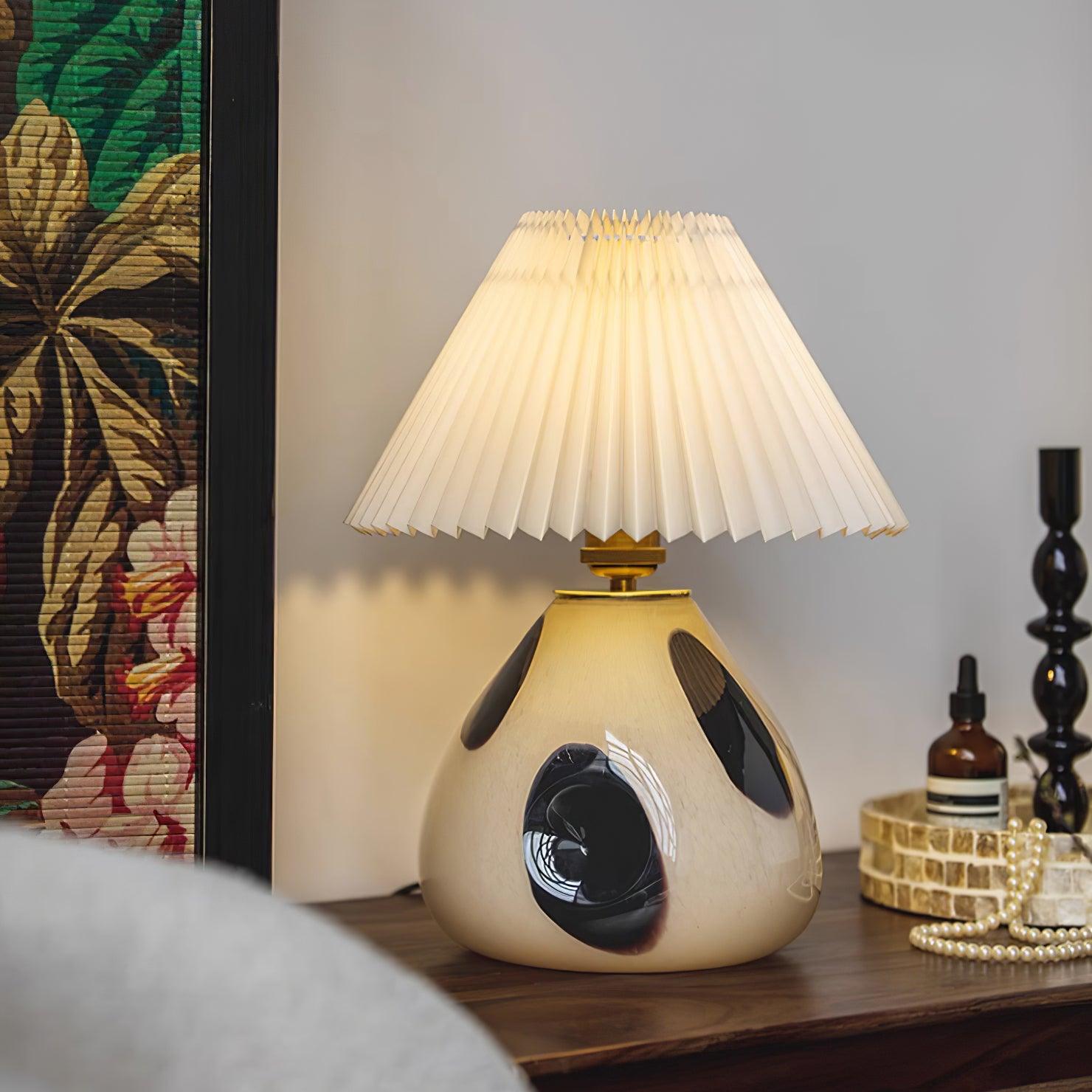 Pleated Cavolo Table Lamp