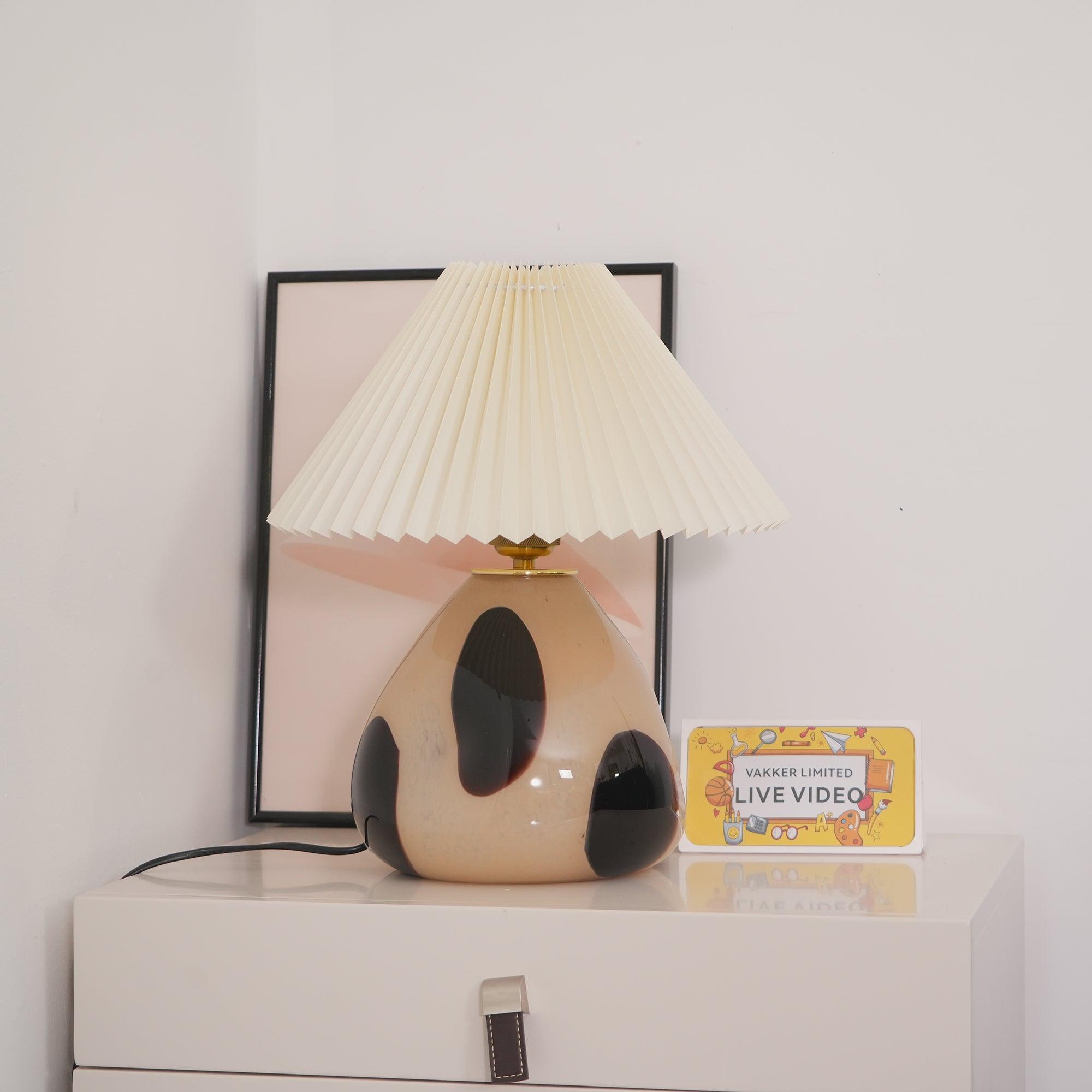 Pleated Cavolo Table Lamp