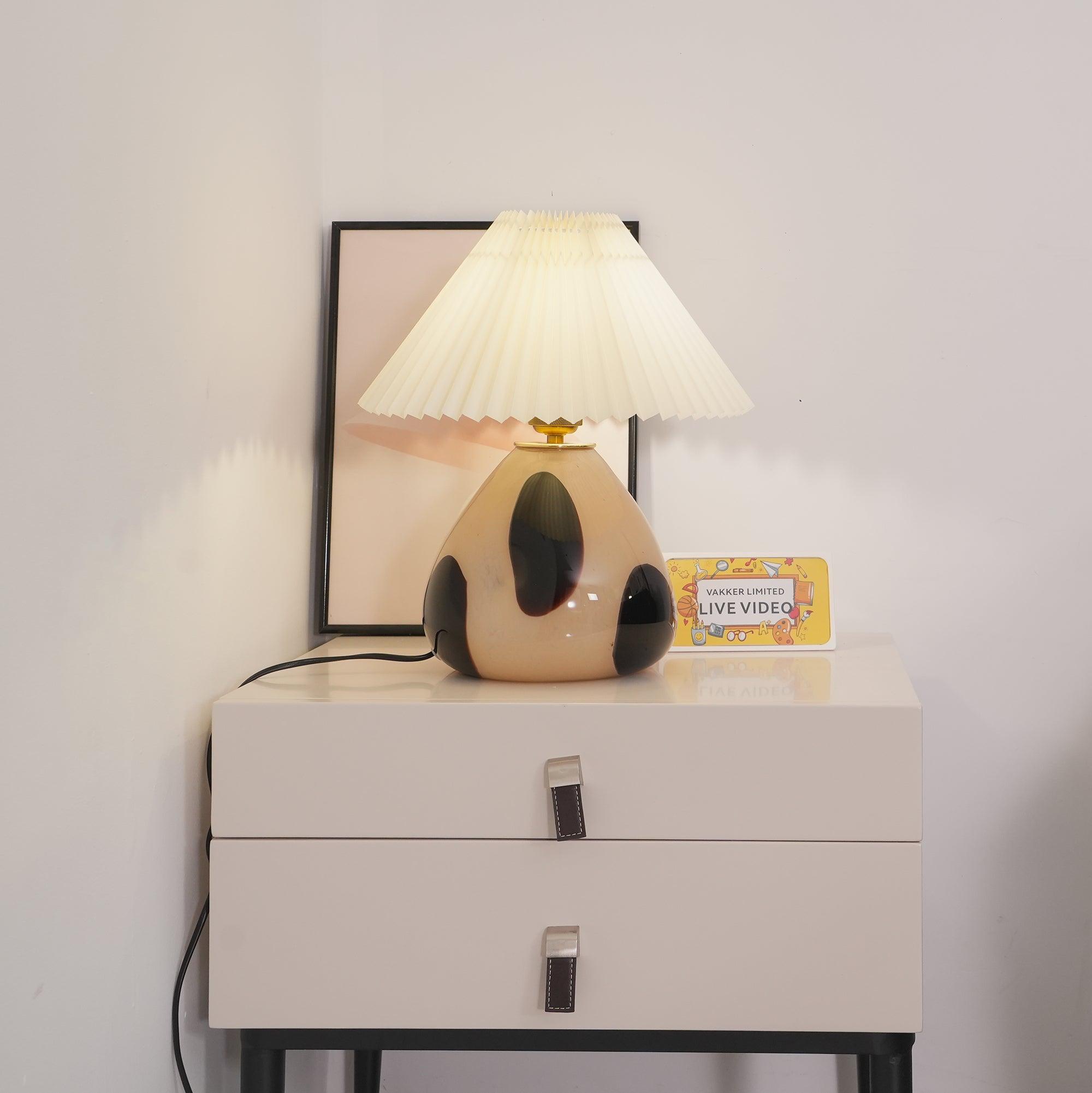 Pleated Cavolo Table Lamp