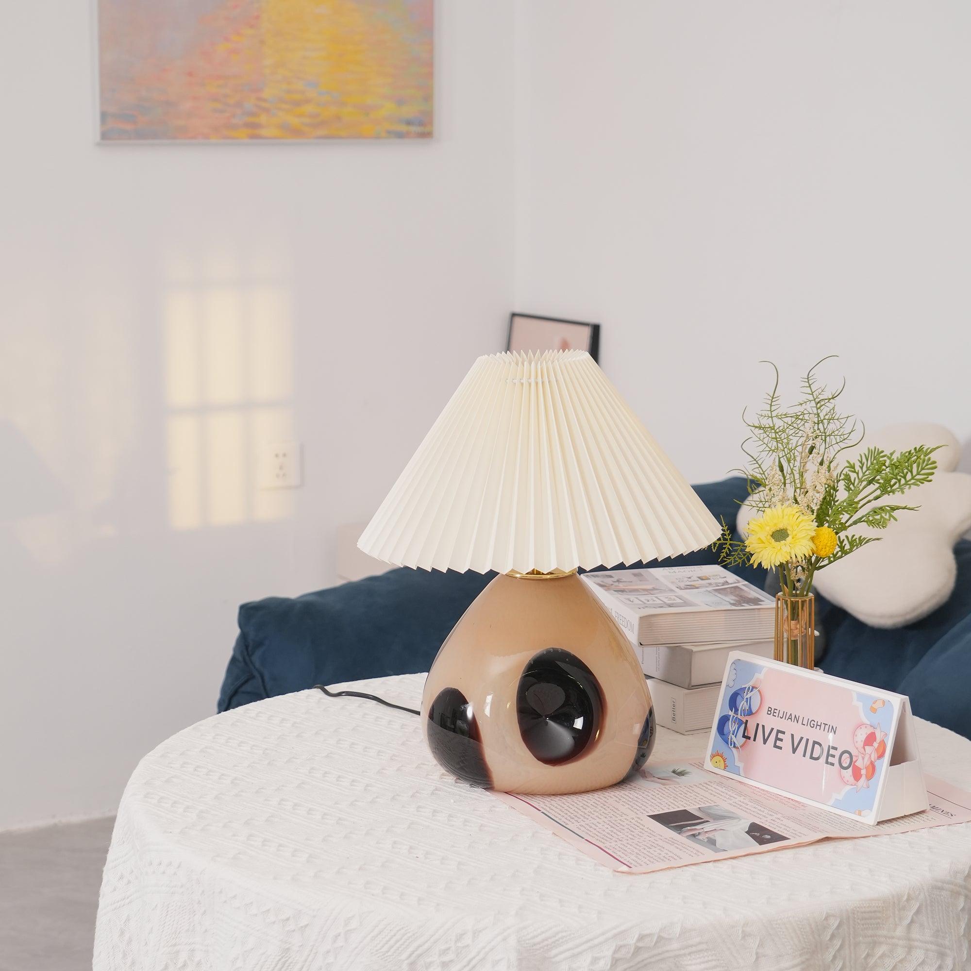 Pleated Cavolo Table Lamp