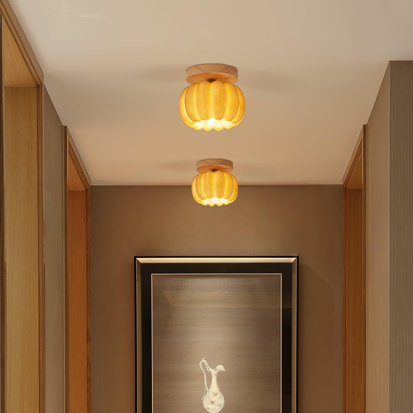 WOW Pumpkin Ceiling Light