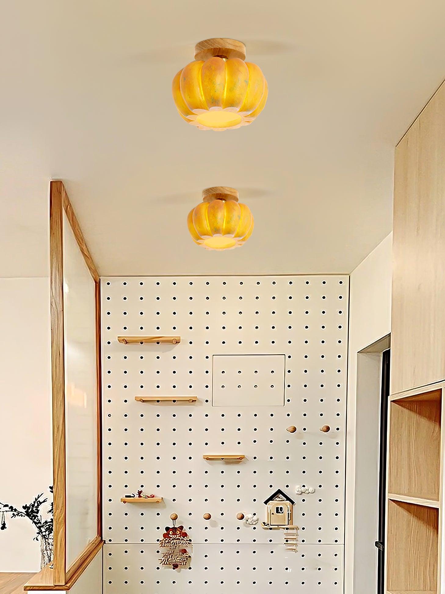WOW Pumpkin Ceiling Light