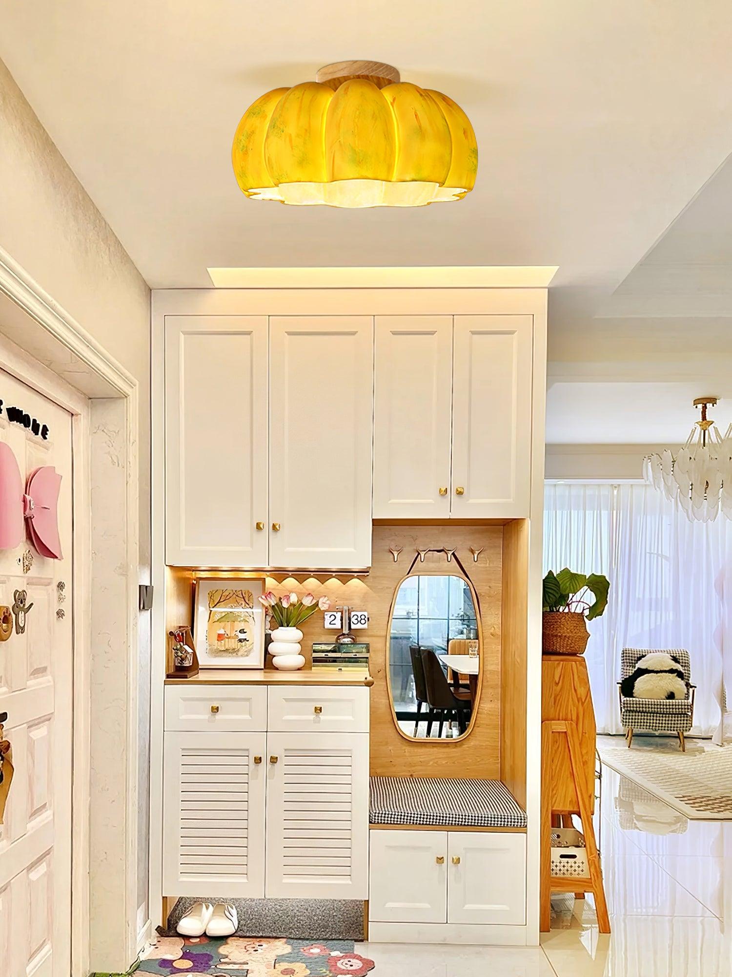 WOW Pumpkin Ceiling Light