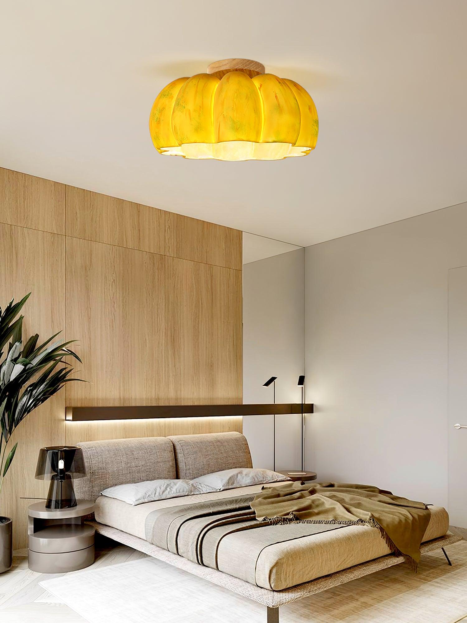 WOW Pumpkin Ceiling Light