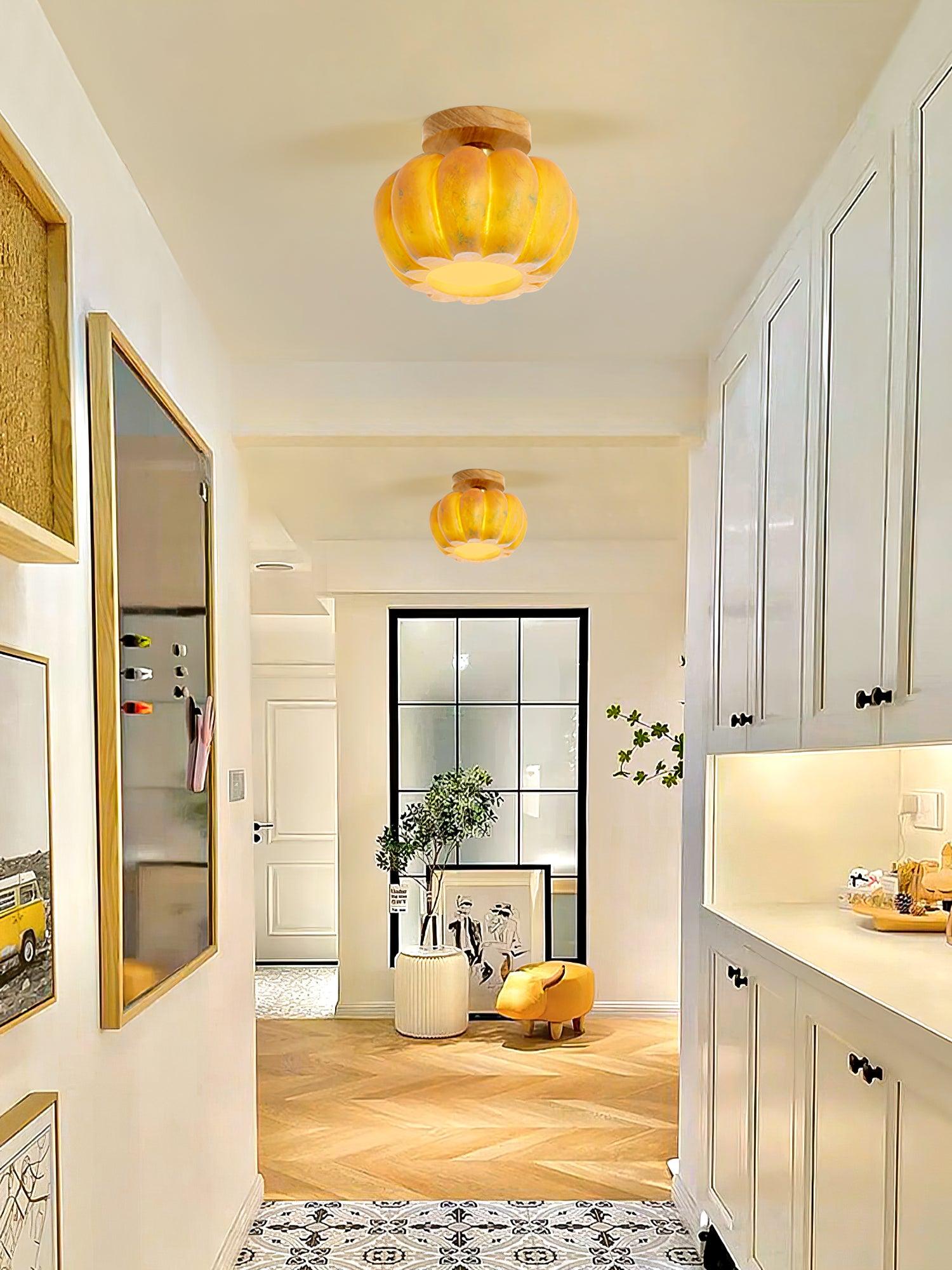 WOW Pumpkin Ceiling Light