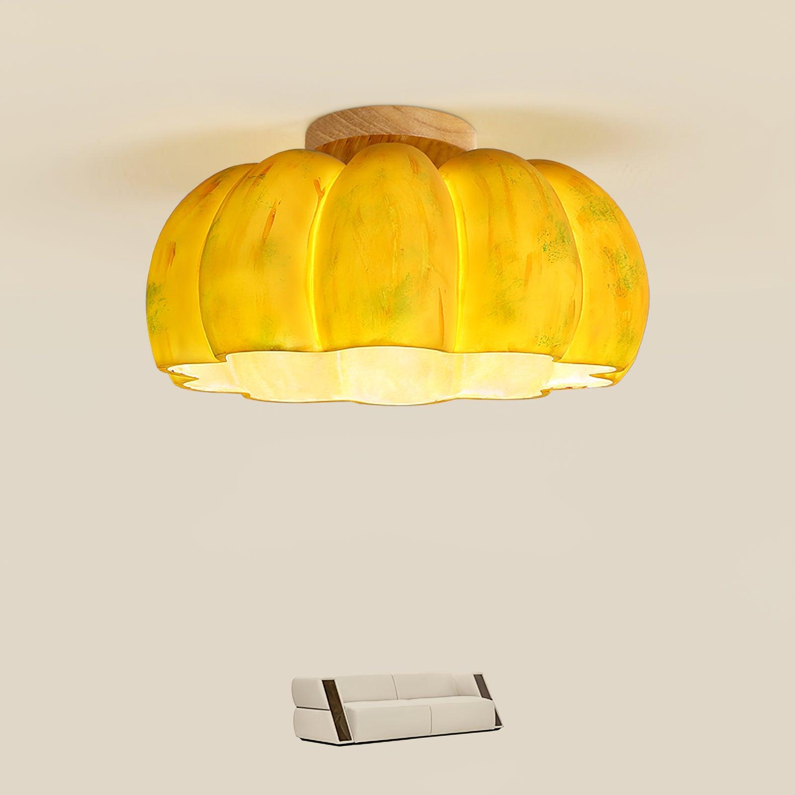 WOW Pumpkin Ceiling Light