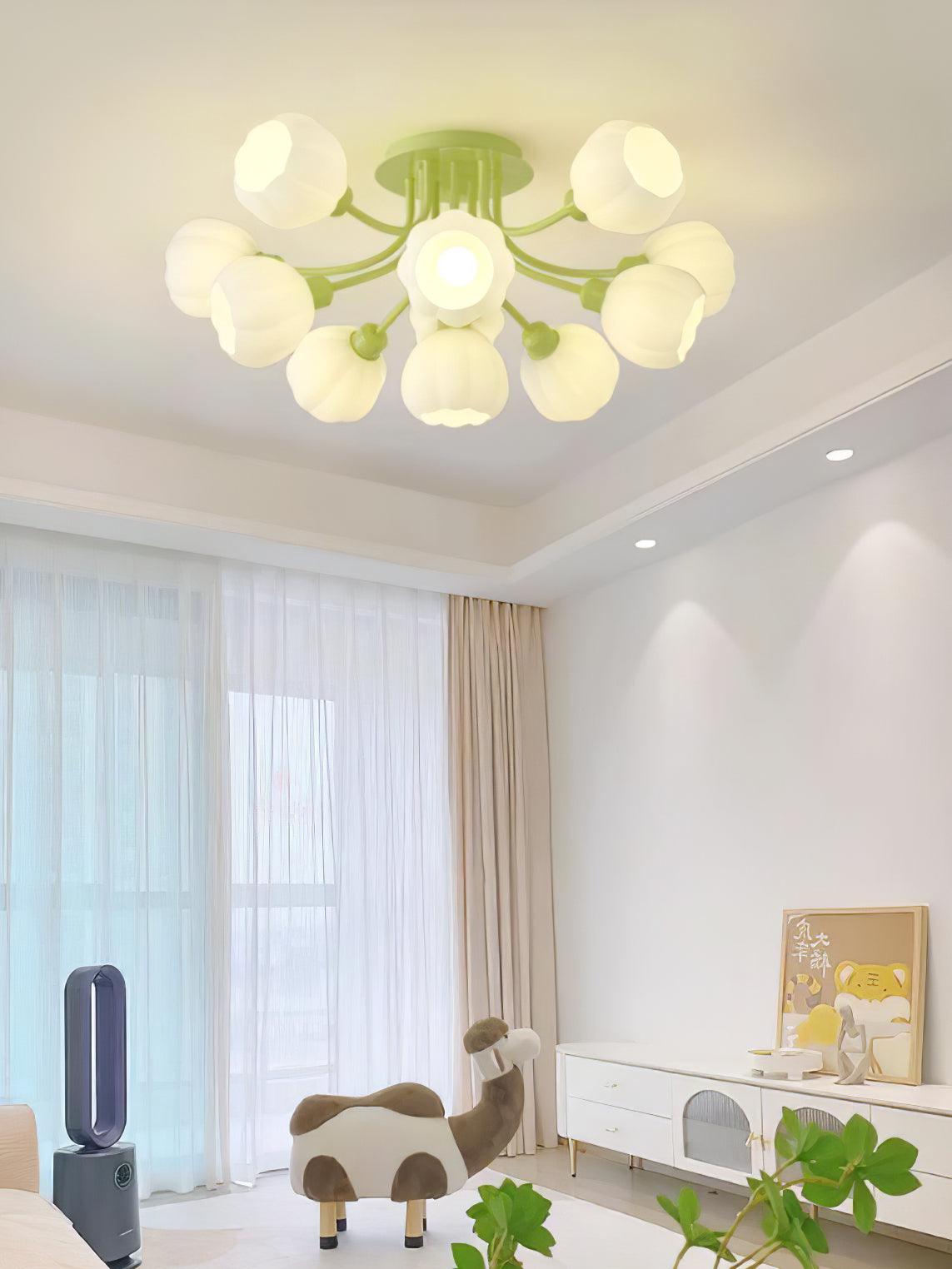 WOW Pumpkin Matcha Ceiling Lamp