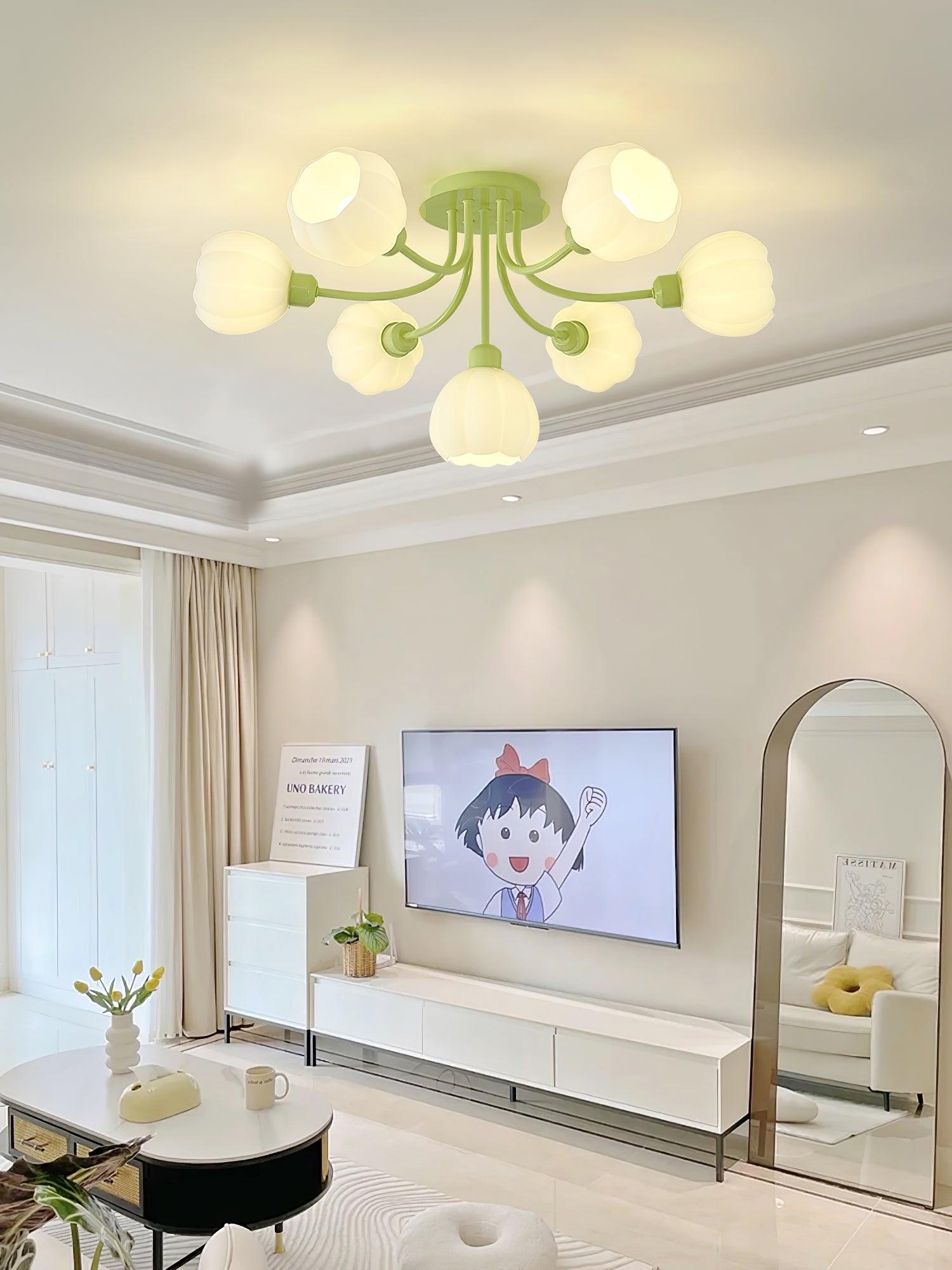 WOW Pumpkin Matcha Ceiling Lamp