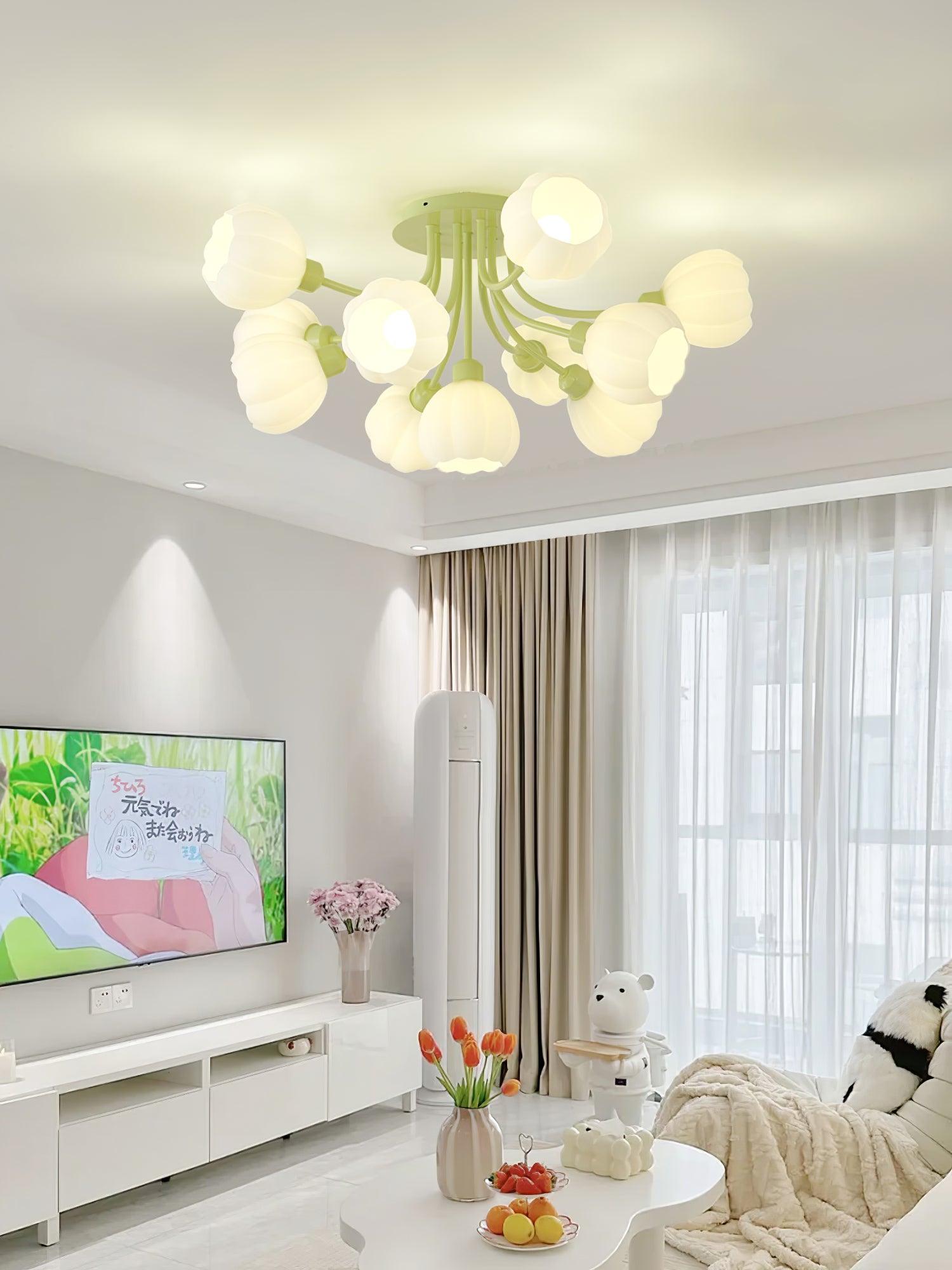 WOW Pumpkin Matcha Ceiling Lamp