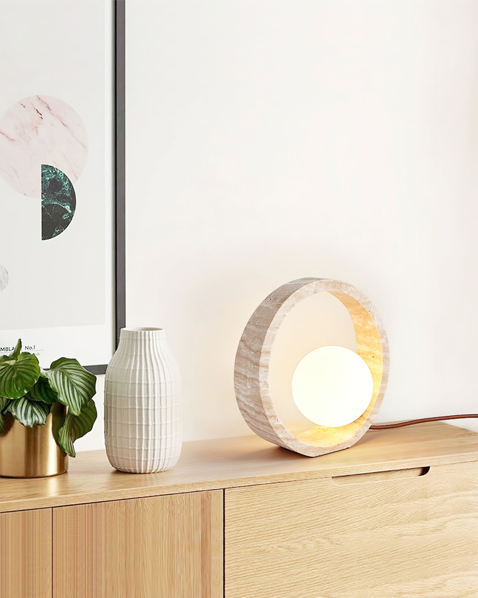WOW Q Circle Table Lamp