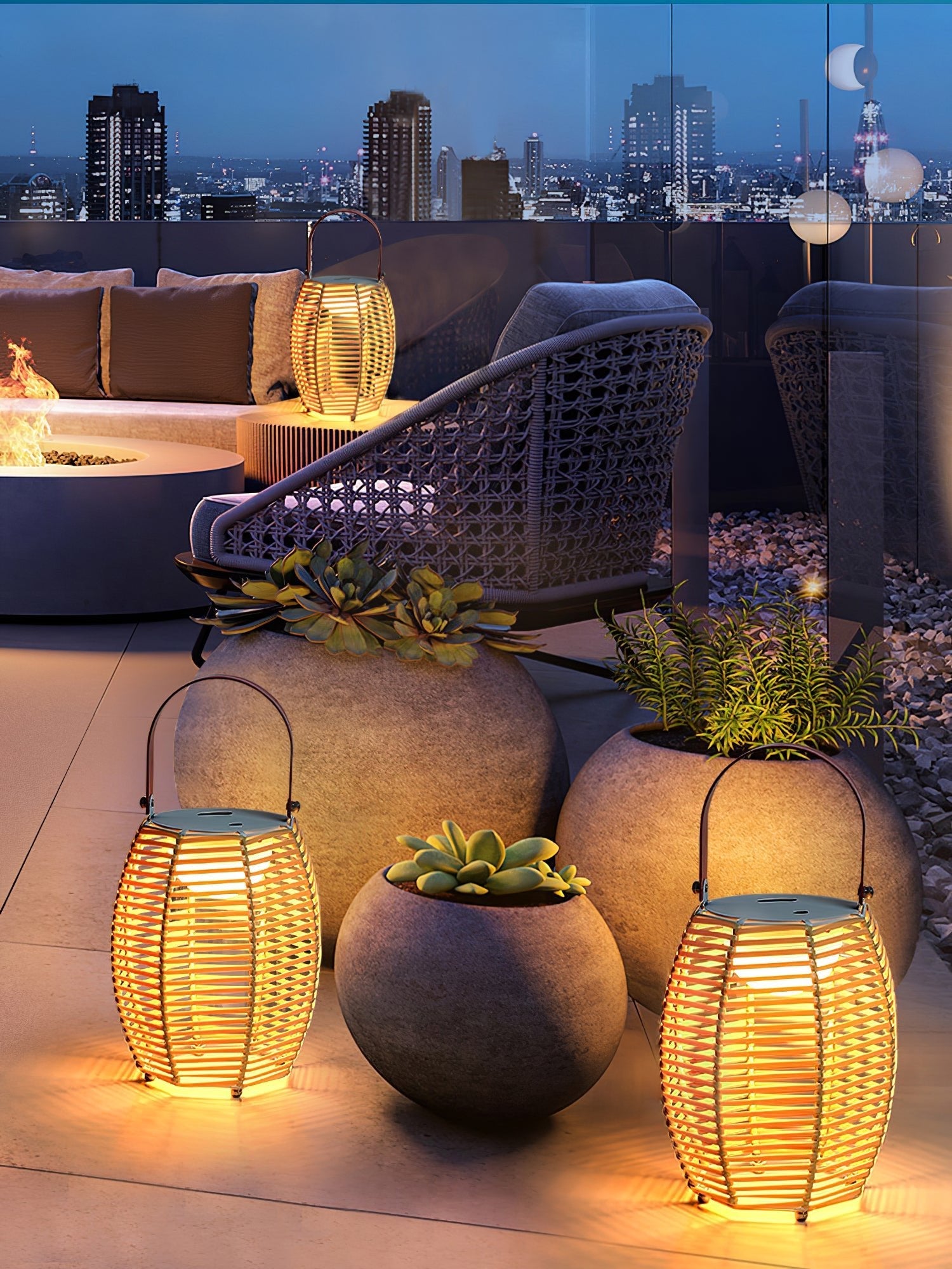 WOW Lantern Built-in Battery Table Lamp