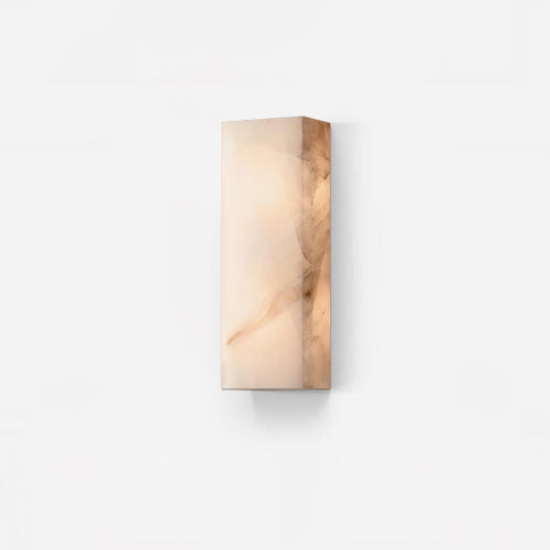 WOW Rectangular Alabaster Wall Sconce