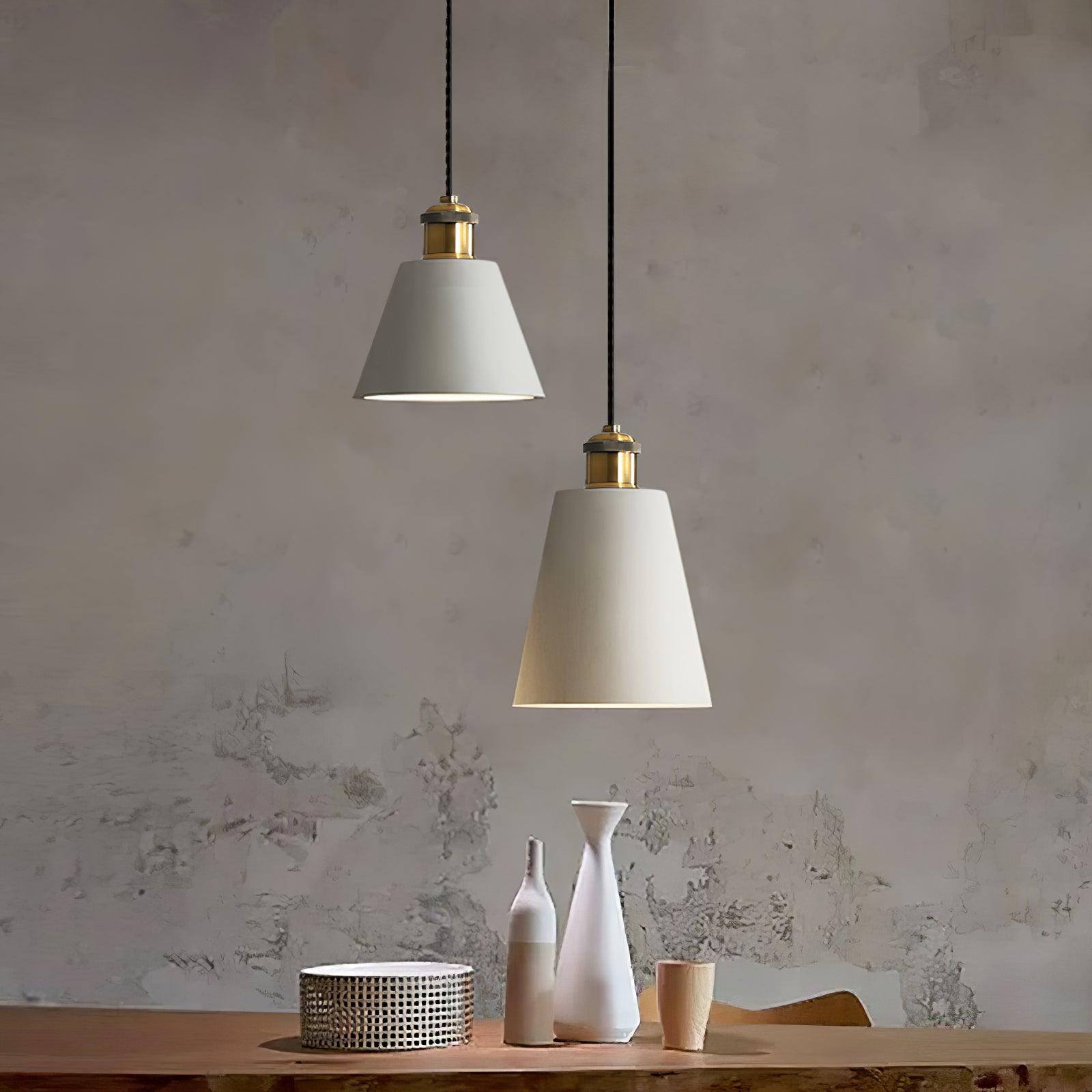 WOW Resin Geometric Pendant Lamp