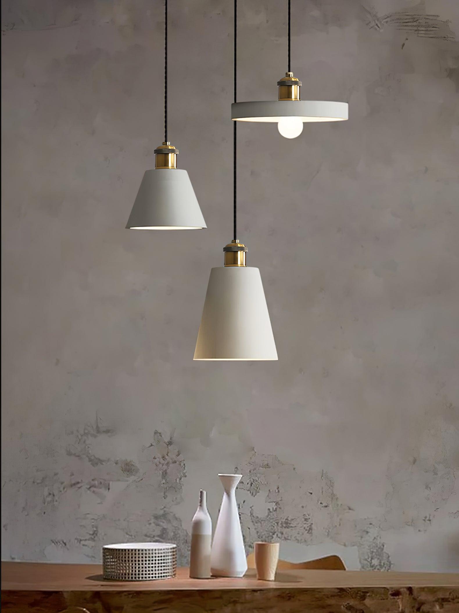 WOW Resin Geometric Pendant Lamp
