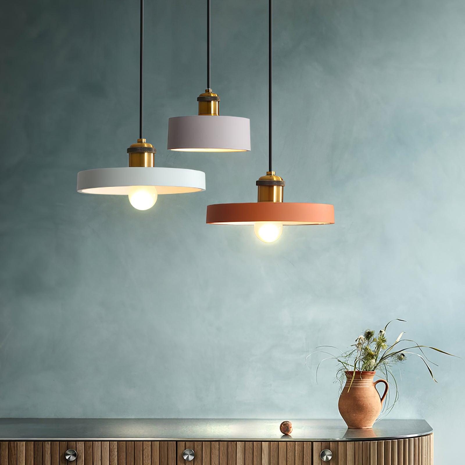 WOW Resin Geometric Pendant Lamp