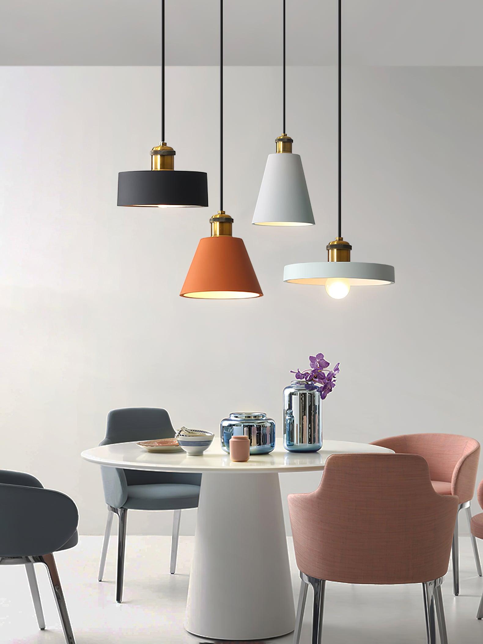 WOW Resin Geometric Pendant Lamp
