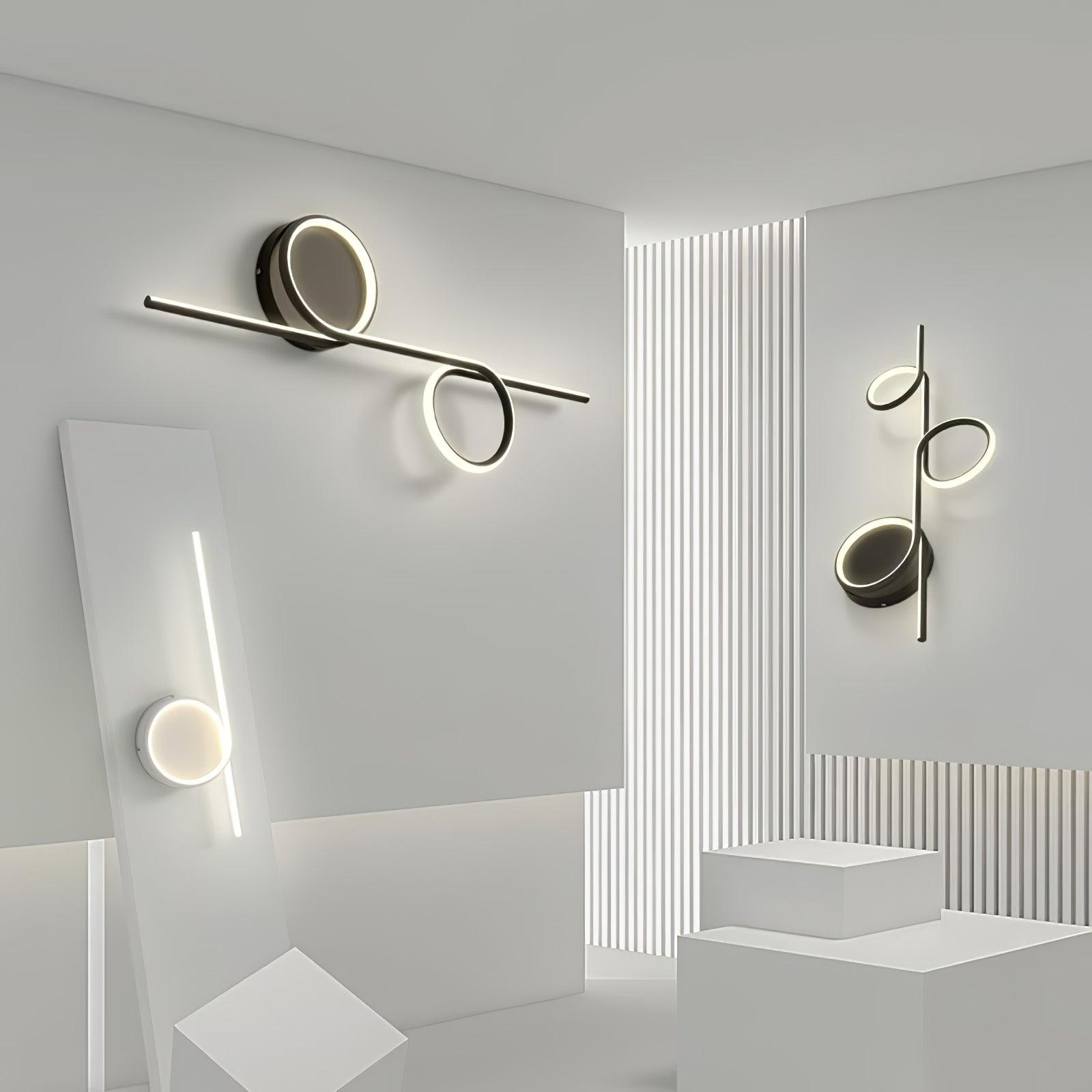 WOW Rhythmic Line Wall Light