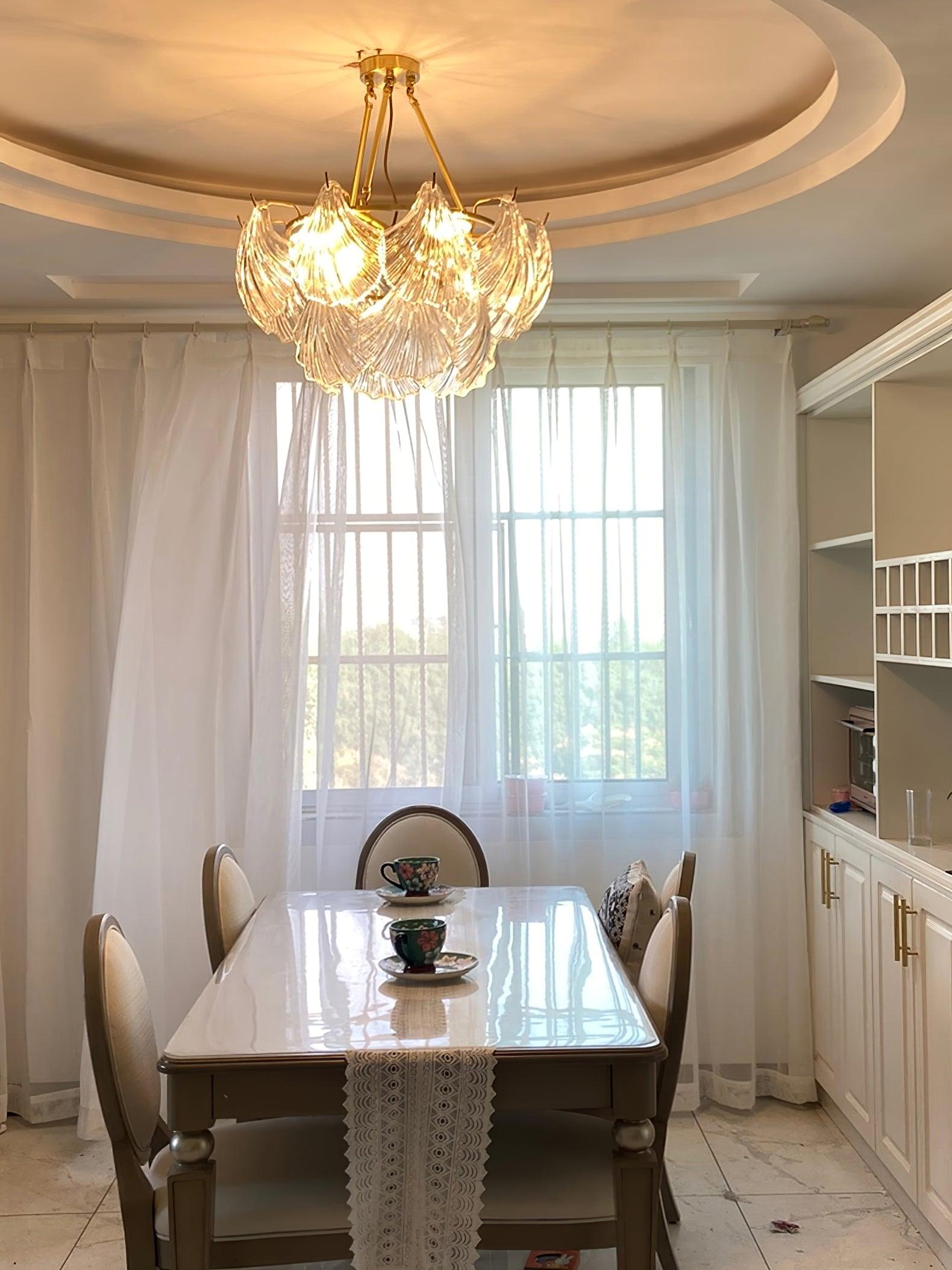 WOW Ribbed Shell Ceiling light