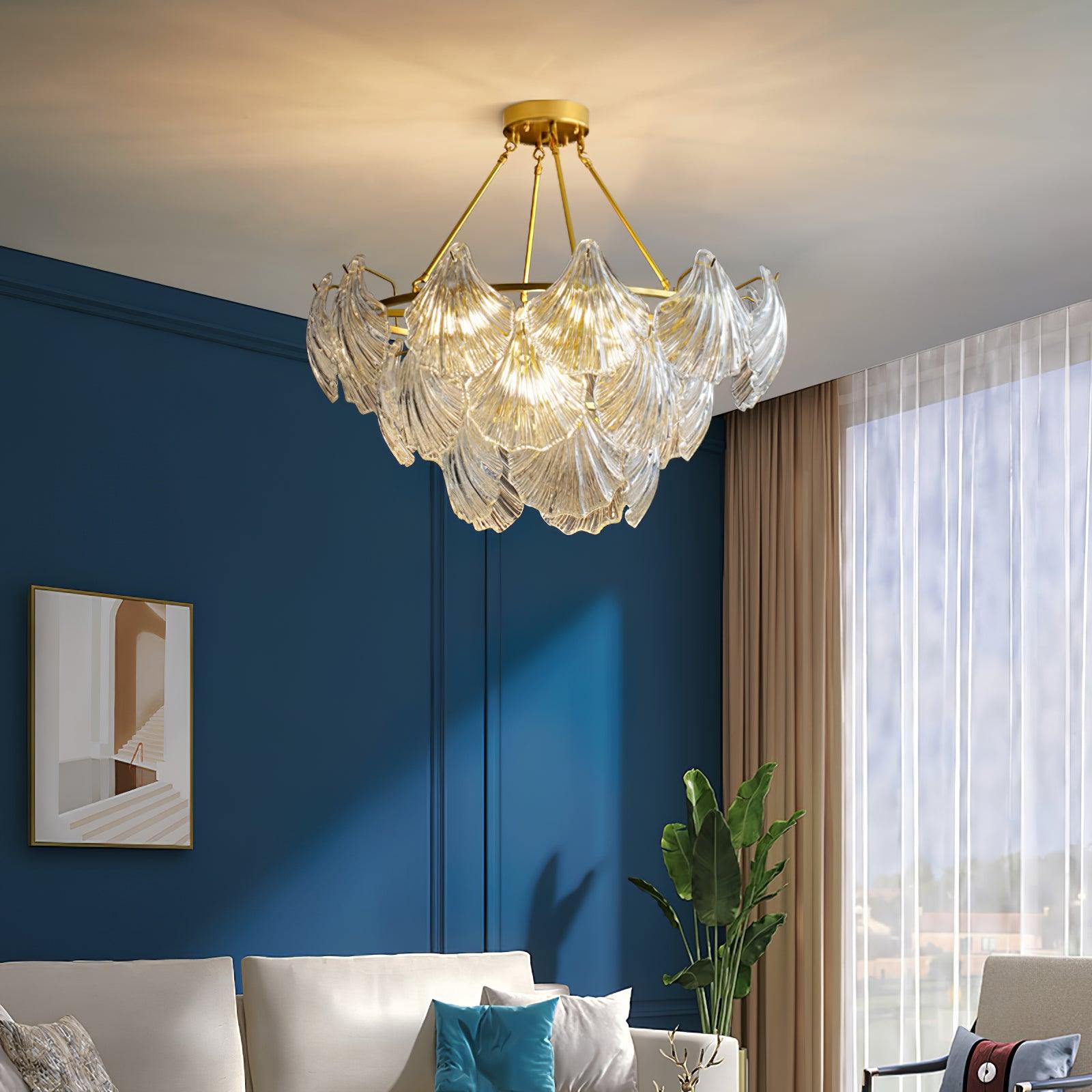 WOW Ribbed Shell Ceiling light