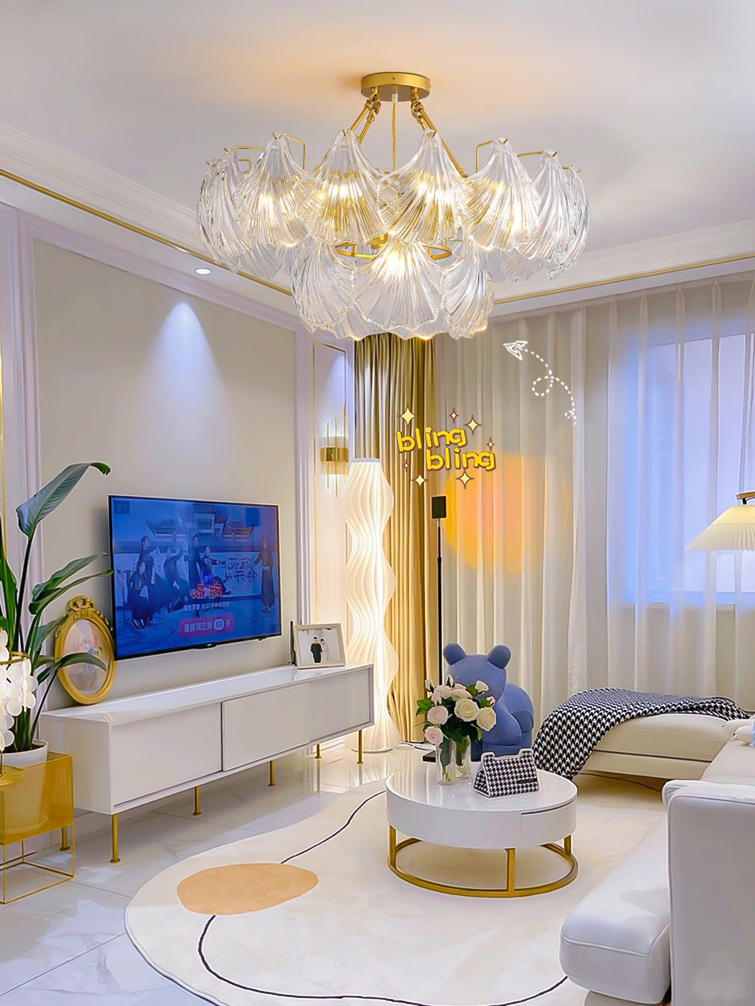 WOW Ribbed Shell Ceiling light
