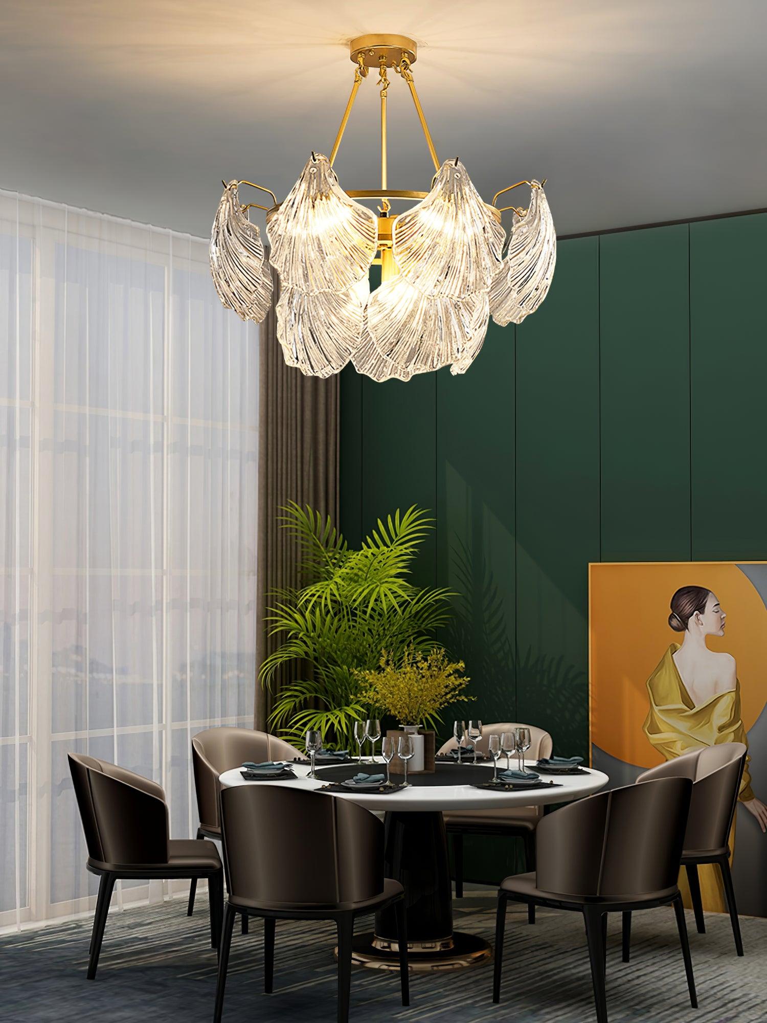 WOW Ribbed Shell Ceiling light