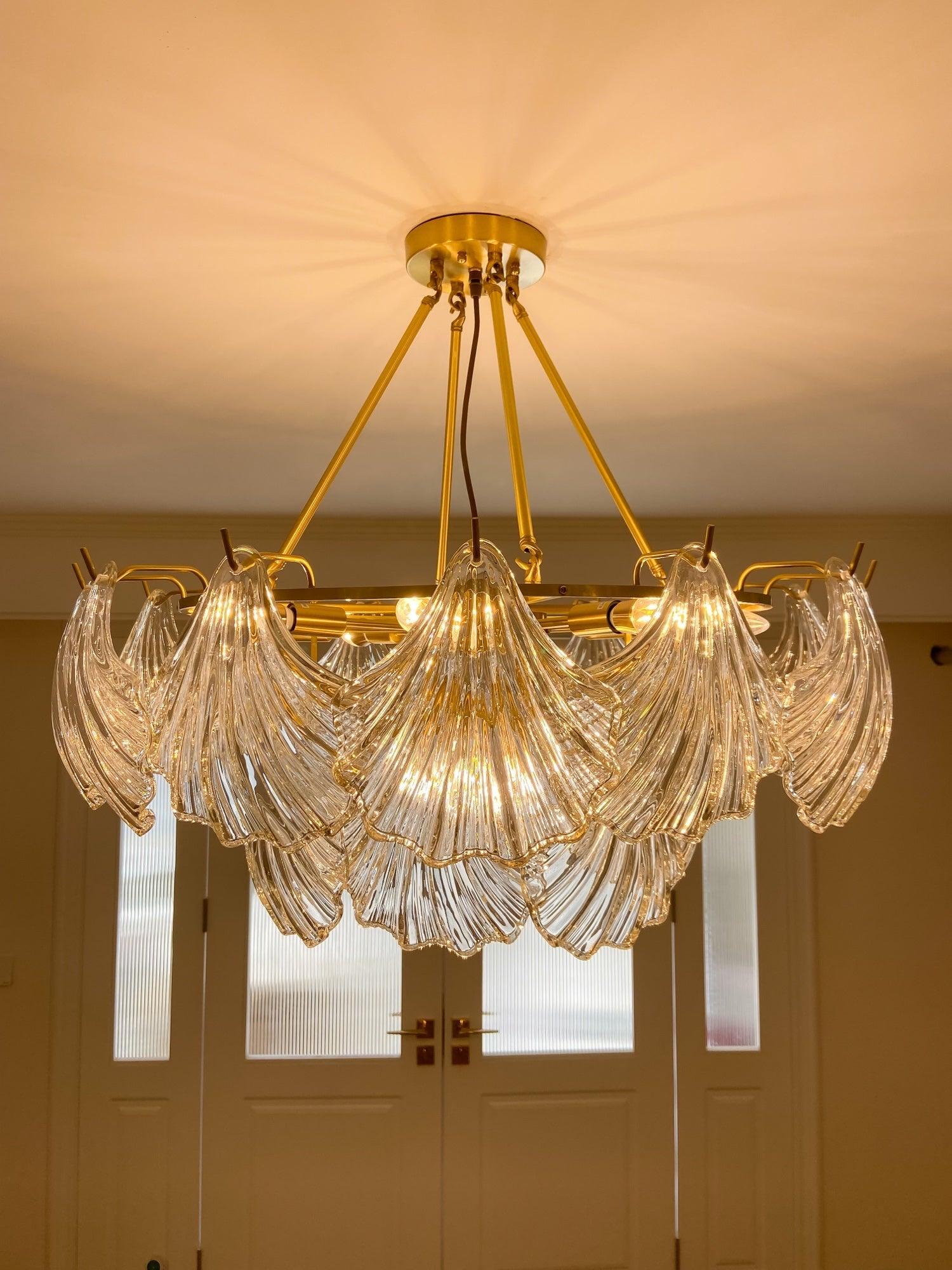 WOW Ribbed Shell Ceiling light