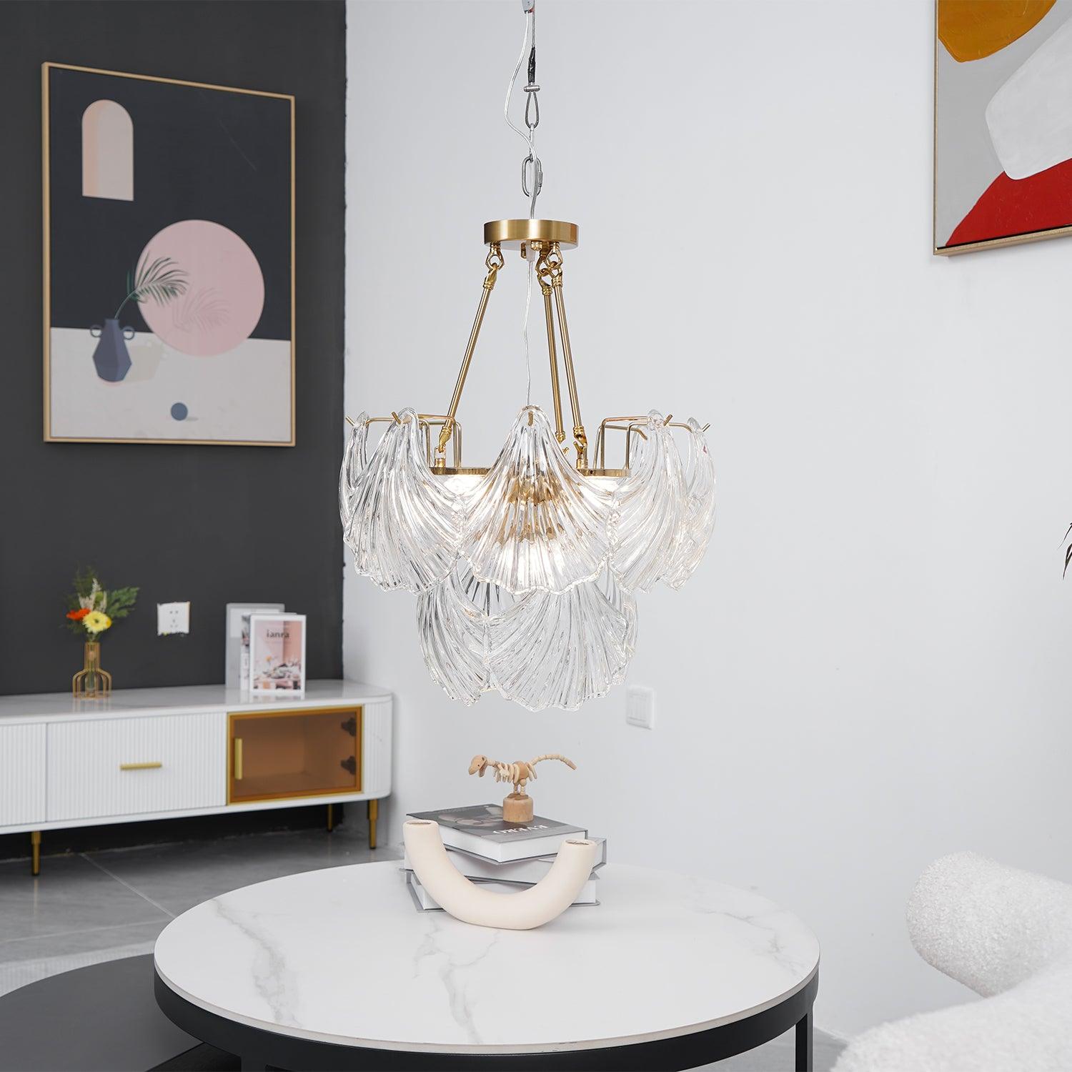 WOW Ribbed Shell Ceiling light