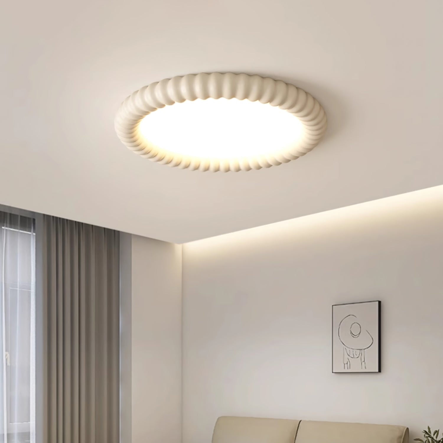WOW Ripple Halo Ceiling Light