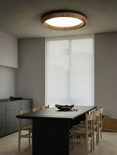 WOW Ripple Wood Ceiling Light