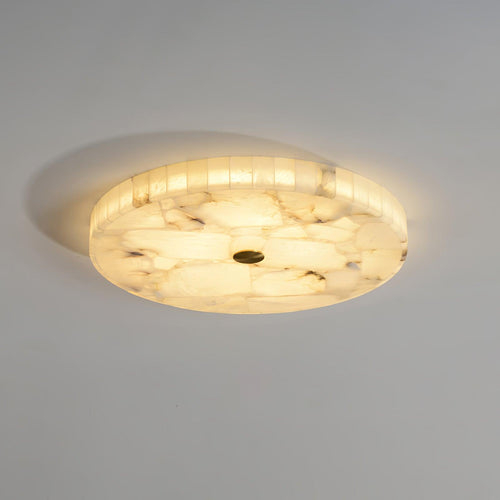 WOW Round Alabaster Ceiling Lamp
