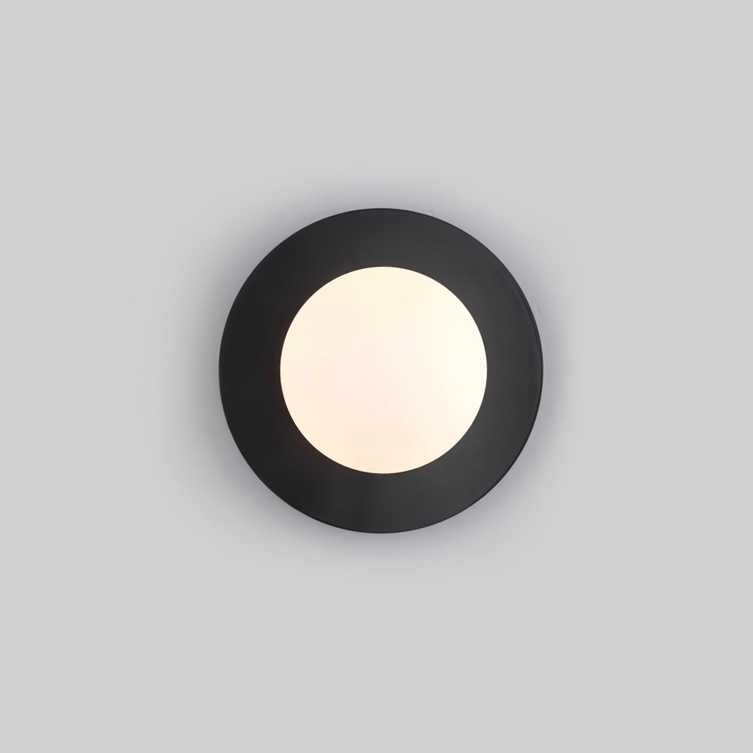 WOW Round Glass Art Wall Lamp